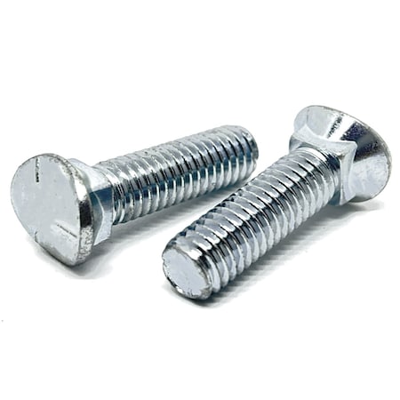 Boltsandnuts.Com 7/16"-20 Thrd Sz, 2 in L, Zinc Plated, 30 PK 43F200BPE5Z-30